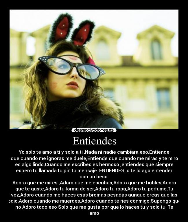Entiendes -