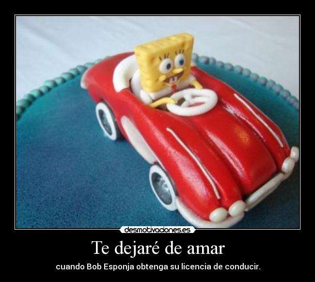 Te dejaré de amar -