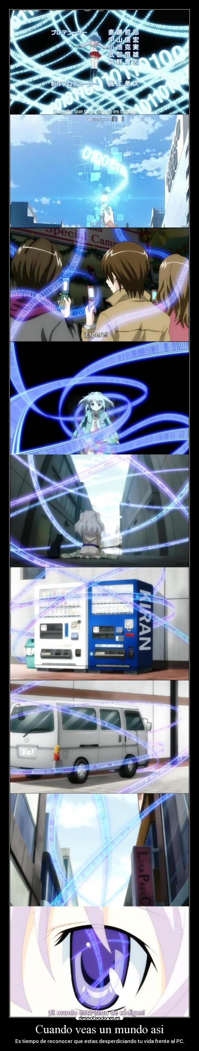 Cuando veas un mundo asi -