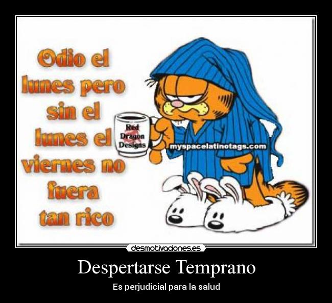 Despertarse Temprano -