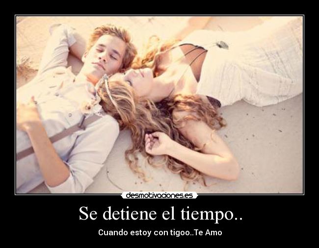 Se detiene el tiempo.. -