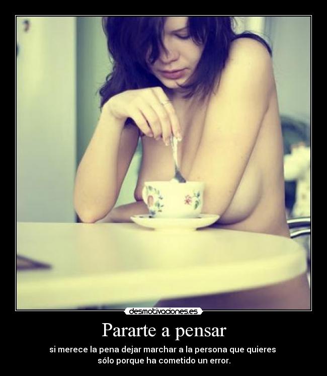 Pararte a pensar -