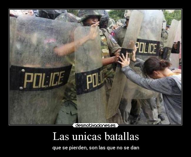 Las unicas batallas -