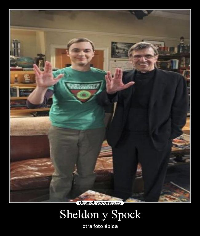 Sheldon y Spock - 