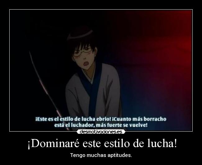 ¡Dominaré este estilo de lucha! - 