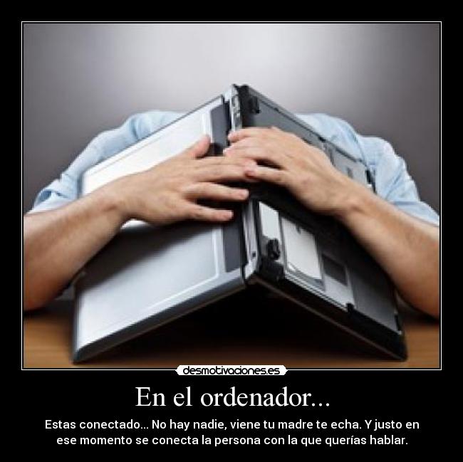 carteles orednador chat desmotivaciones