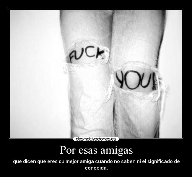 Por esas amigas - 