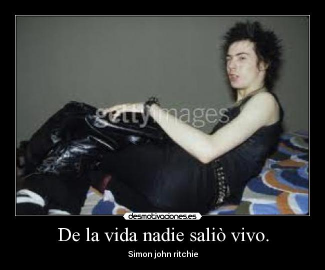 De la vida nadie saliò vivo. - Simon john ritchie