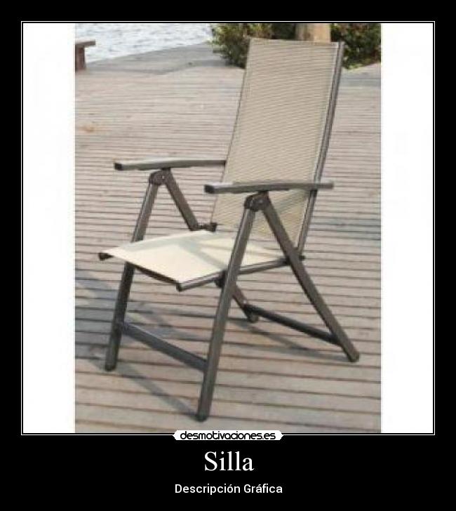 Silla - Descripción Gráfica