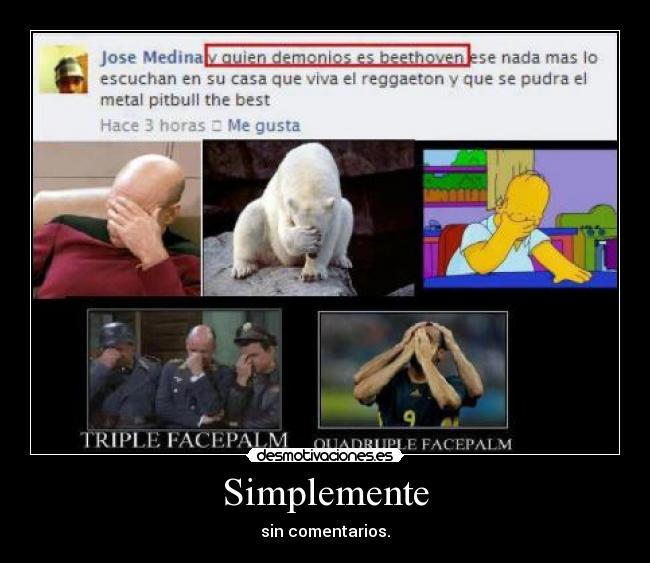 Simplemente - sin comentarios.