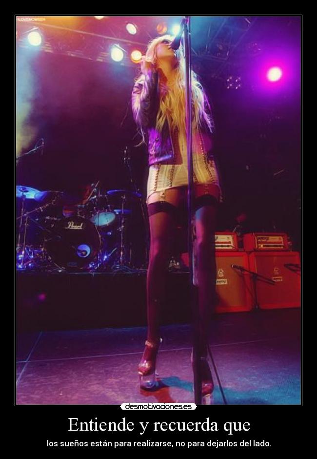 Entiende y recuerda que -