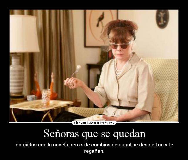 Señoras que se quedan -