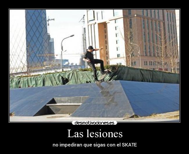 Las lesiones -