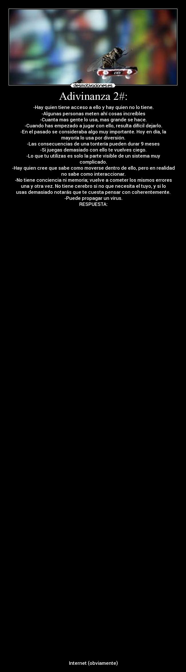 Adivinanza 2#: -