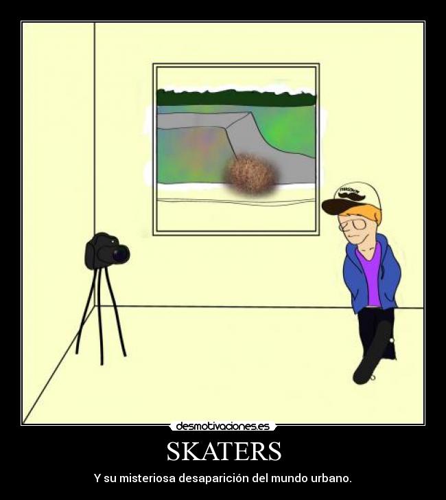 SKATERS - Y su misteriosa desaparición del mundo urbano.