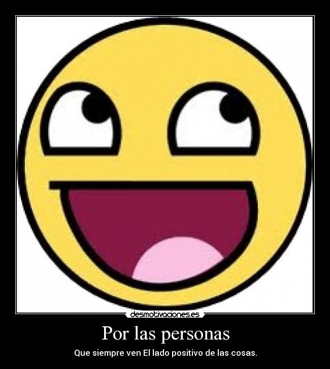 Por las personas -