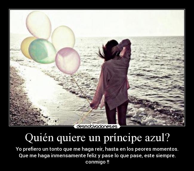 Quién quiere un príncipe azul? - 