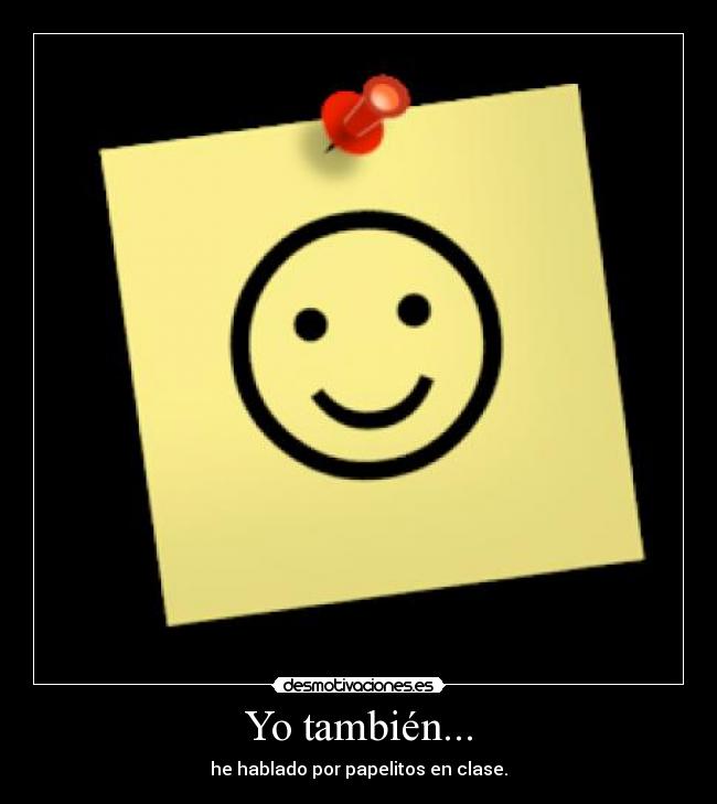 Yo también... - 