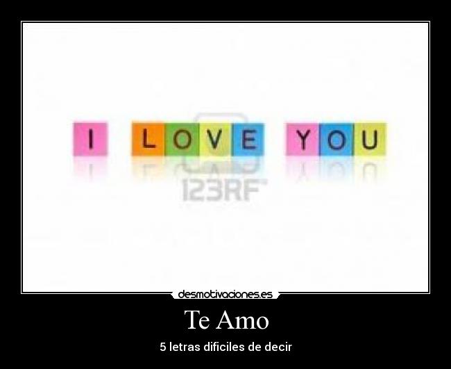 Te Amo - 