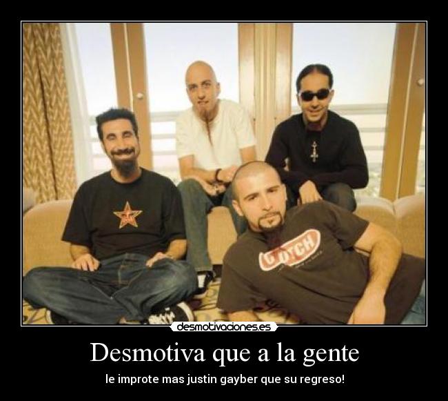 Desmotiva que a la gente - 