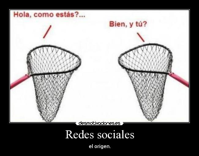 Redes sociales - el origen.