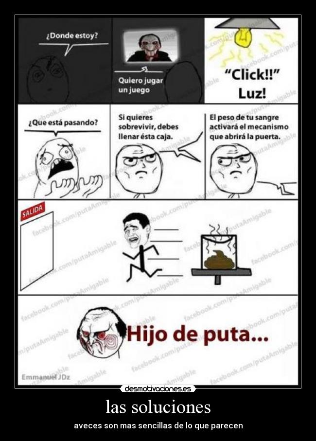 las soluciones - aveces son mas sencillas de lo que parecen