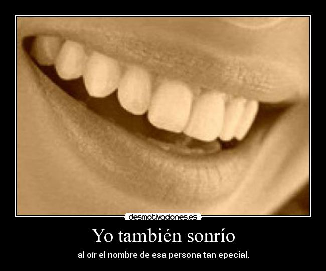 Yo también sonrío -