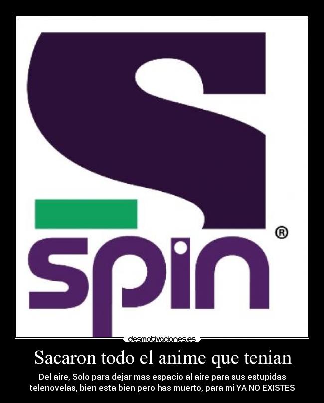 Sacaron todo el anime que tenian - 