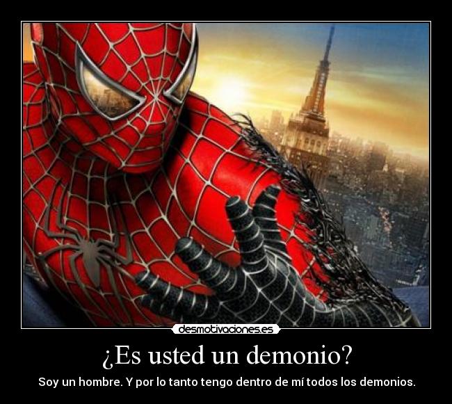 ¿Es usted un demonio? - 