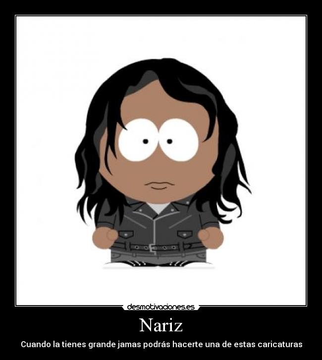 Nariz - Cuando la tienes grande jamas podrás hacerte una de estas caricaturas