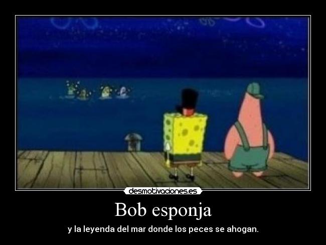Bob esponja -