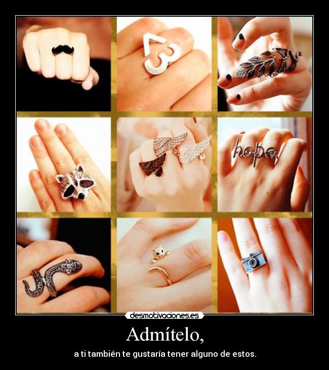 Admítelo, - a ti también te gustaría tener alguno de estos.