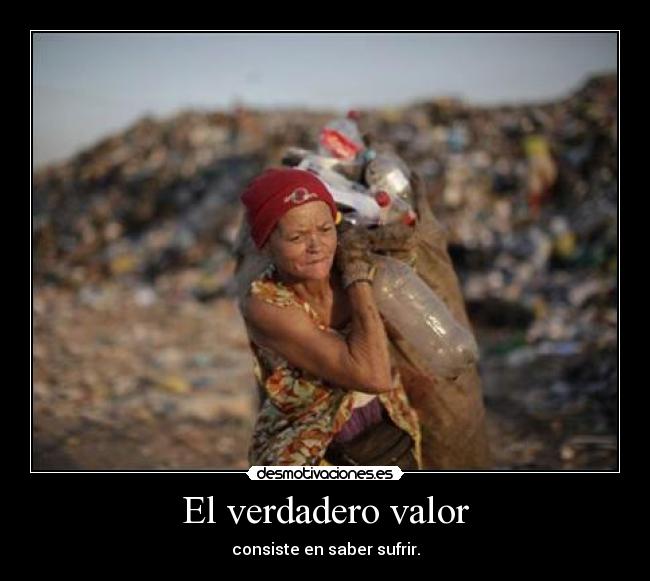 El verdadero valor -