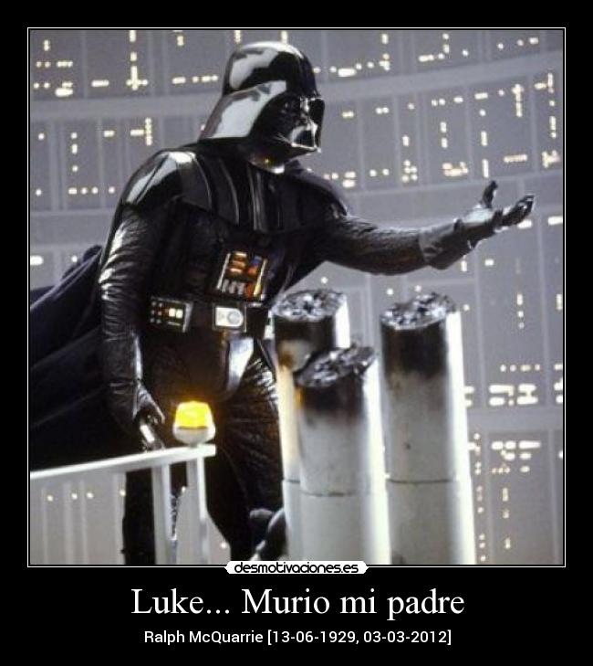 carteles padre ralph mcquarrie desmotivaciones