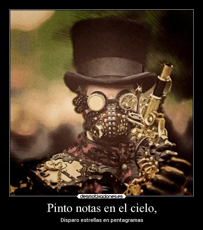 carteles adn110 romantic ars steampunk poweeeeeeeer desmotivaciones