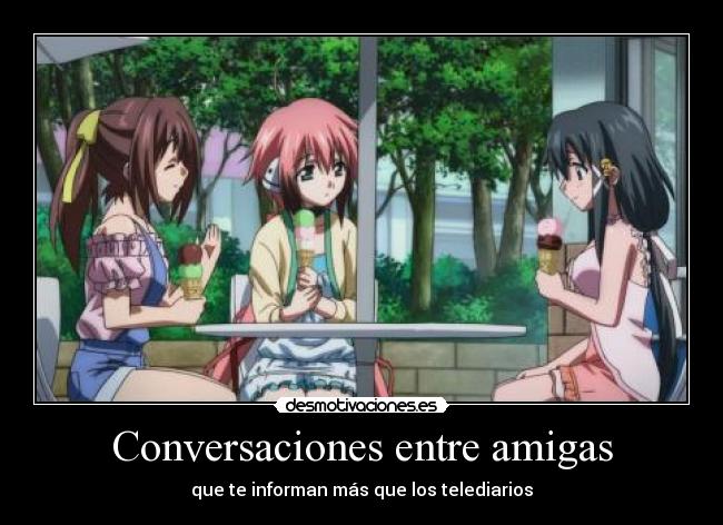 Conversaciones entre amigas - 