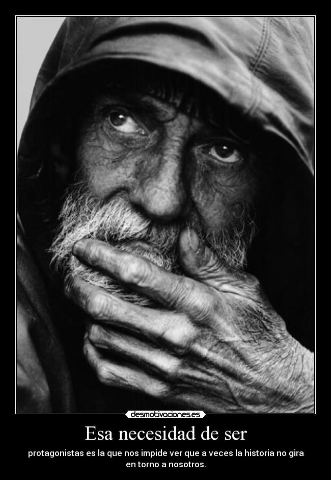 Esa necesidad de ser - 