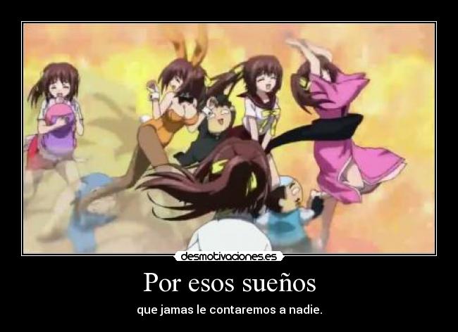 carteles sora otoshimono suenos anime desmotivaciones