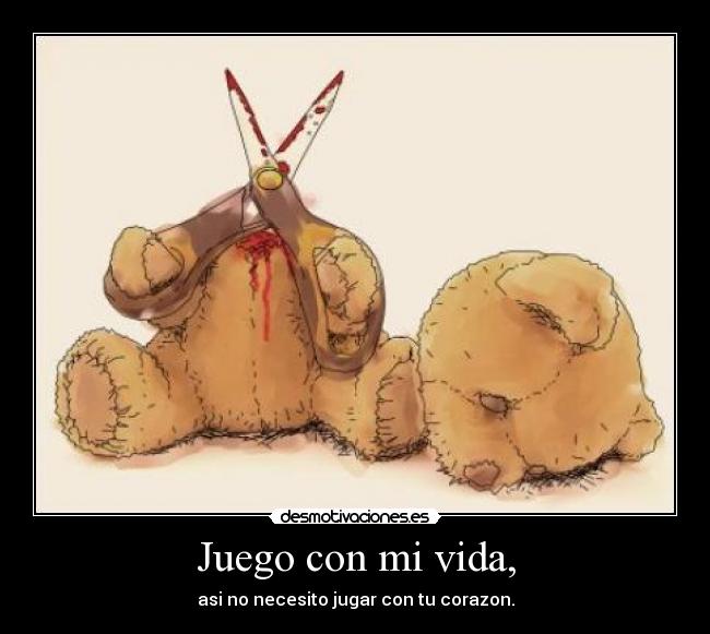 carteles vida jugar vida suicidio amor desmotivaciones