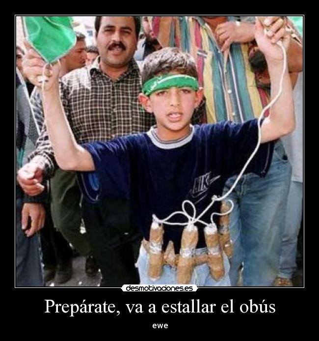 Prepárate, va a estallar el obús - ewe