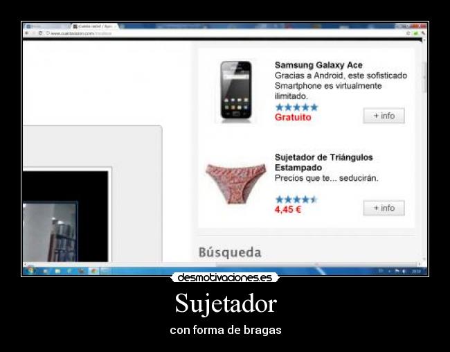 Sujetador - con forma de bragas