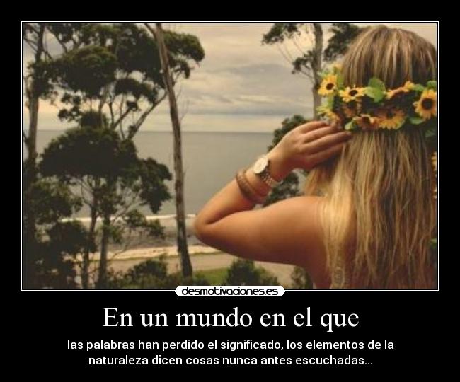 En un mundo en el que - 