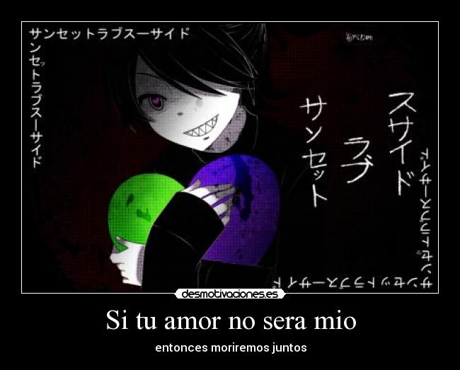 Si tu amor no sera mio - 