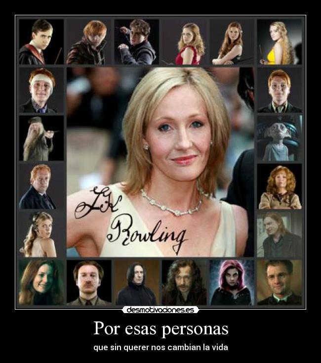Por esas personas -