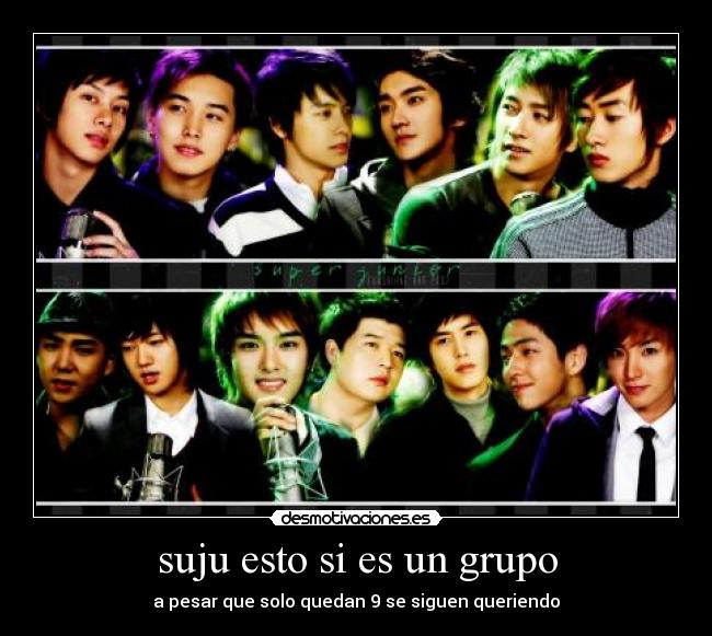 suju esto si es un grupo - 