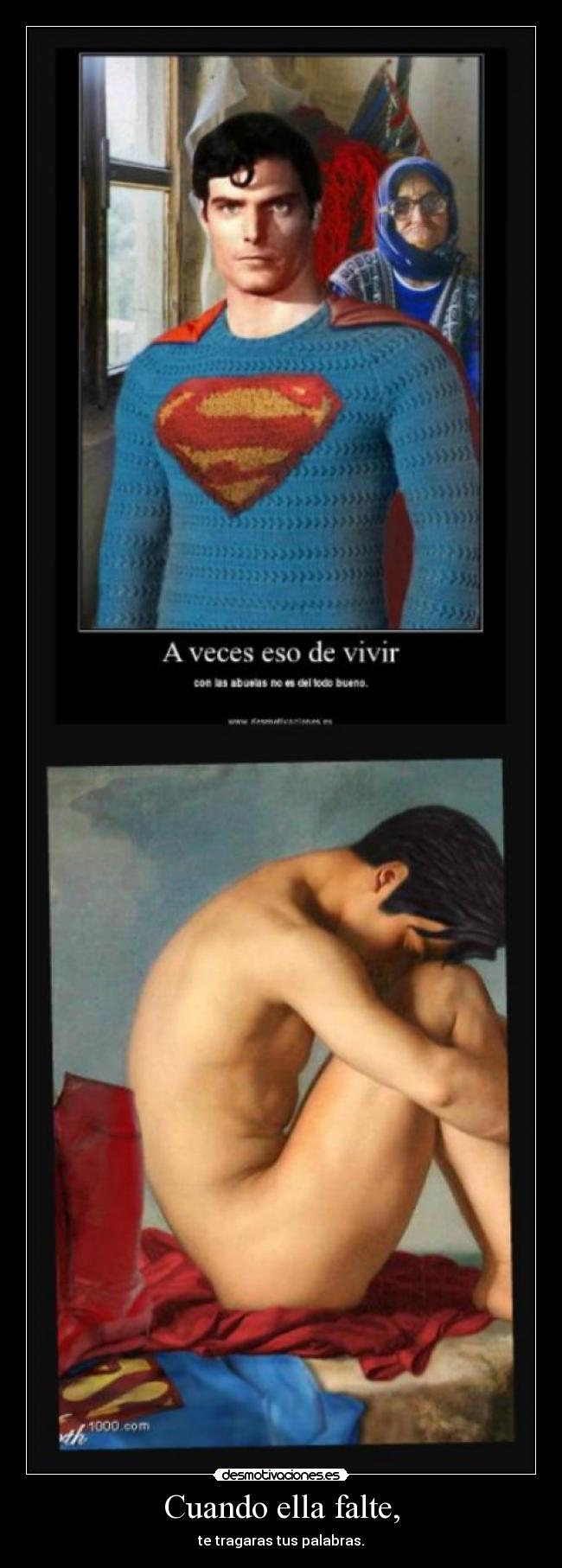 Cuando ella falte, - 