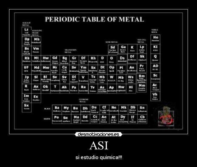 ASI - si estudio quimica!!!