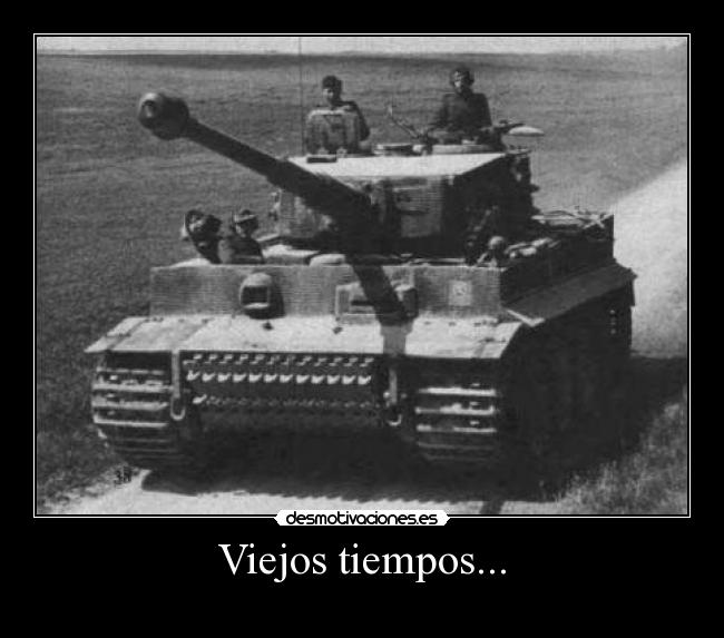 Viejos tiempos... -