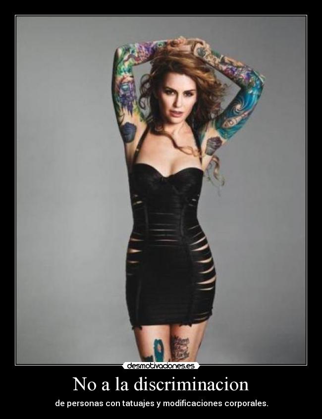 No a la discriminacion -