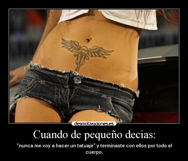 carteles tatuaje desmotivaciones